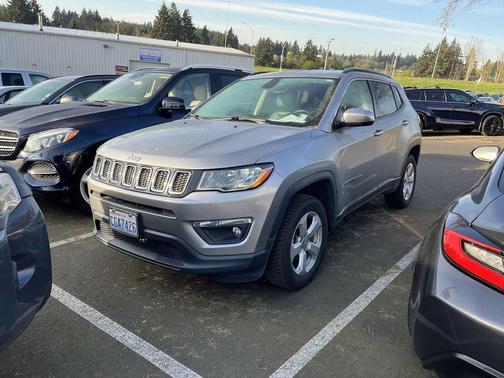 Billet Silver Metallic Clearcoat 2020 Jeep Compass Latitude