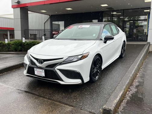 Midnight Black Metallic 2024 Toyota Camry XSE