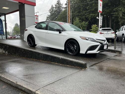 Midnight Black Metallic 2024 Toyota Camry XSE
