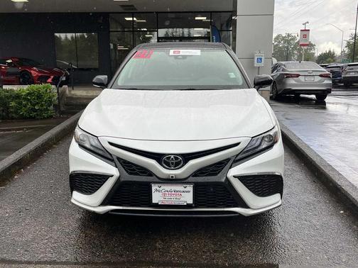 Midnight Black Metallic 2024 Toyota Camry XSE