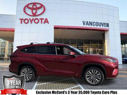 2026 Toyota Highlander Hybrid Platinum