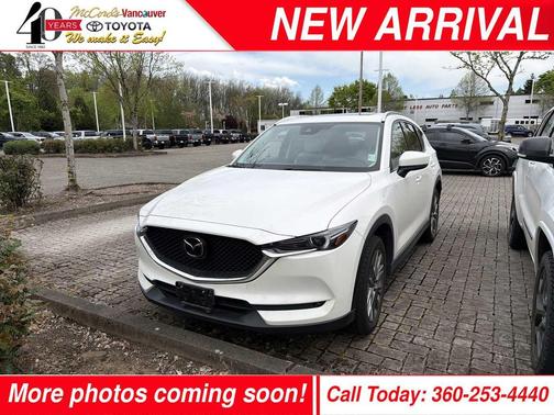 Snowflake White Pearl Mica 2021 Mazda CX-5 Grand Touring