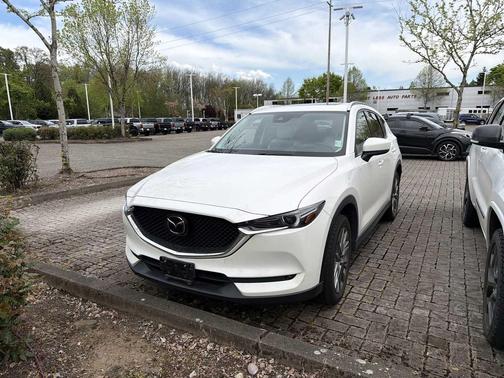 Snowflake White Pearl Mica 2021 Mazda CX-5 Grand Touring