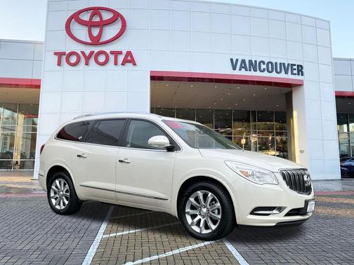 White Diamond Tricoat 2014 Buick Enclave Premium