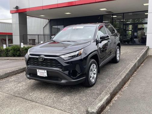 Midnight Black Metallic 2025 Toyota RAV4 LE
