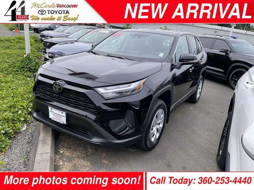 Midnight Black Metallic 2025 Toyota RAV4 LE