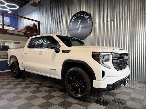 Summit White 2024 GMC Sierra 1500 Elevation
