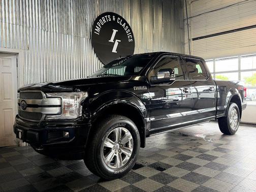 Agate Black Metallic 2020 Ford F-150 Platinum