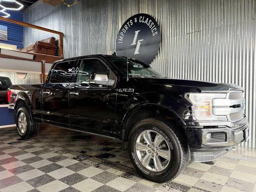 Agate Black Metallic 2020 Ford F-150 Platinum