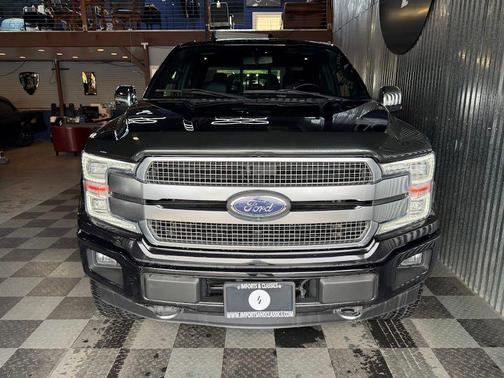 Agate Black Metallic 2020 Ford F-150 Platinum