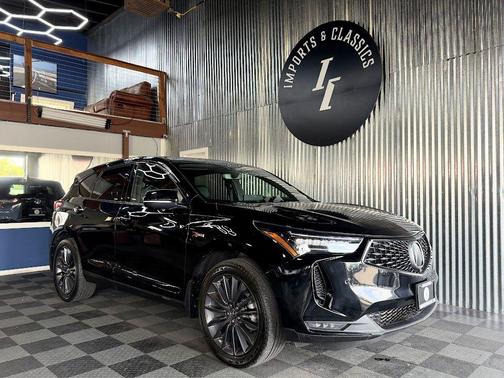 Black 2023 Acura RDX A-Spec Advance Package