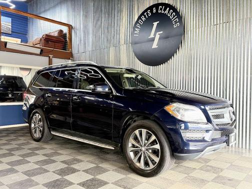 Lunar Blue Metallic 2015 Mercedes-Benz GL-Class GL 450 4MATIC