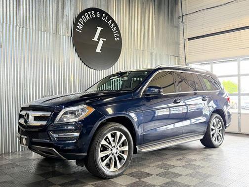 Lunar Blue Metallic 2015 Mercedes-Benz GL-Class GL 450 4MATIC