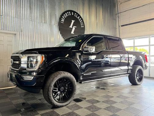 Agate Black Metallic 2021 Ford F-150 Platinum