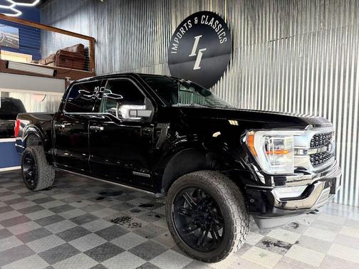 Agate Black Metallic 2021 Ford F-150 Platinum
