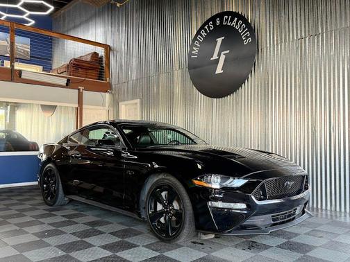 Shadow Black 2022 Ford Mustang GT Premium