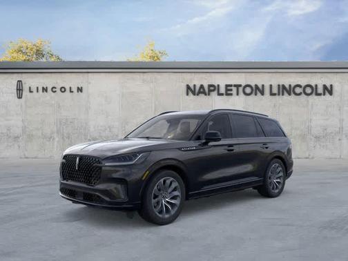Infinite Black Metallic Clearcoat 2026 Lincoln Aviator Premiere