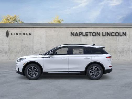 pristine white metallic tri-coat 2026 Lincoln Corsair Premiere