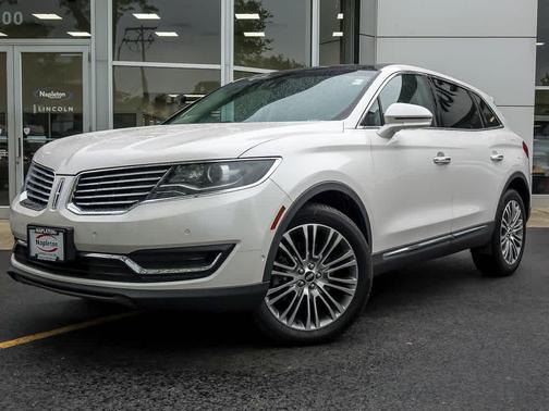 White Platinum Metallic Tri-Coat 2018 Lincoln MKX Reserve