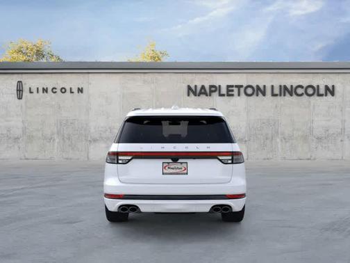Pristine White Metallic Tri-Coat 2026 Lincoln Aviator Reserve AWD