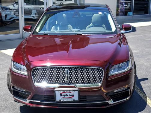Burgundy Velvet Tinted Clearcoat 2017 Lincoln Continental Reserve