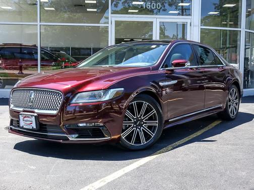 Burgundy Velvet Tinted Clearcoat 2017 Lincoln Continental Reserve