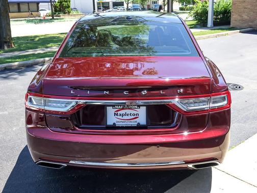Burgundy Velvet Tinted Clearcoat 2017 Lincoln Continental Reserve