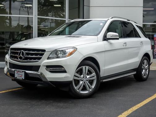 Polar White 2014 Mercedes-Benz M-Class 4MATIC