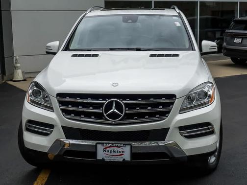 Polar White 2014 Mercedes-Benz M-Class 4MATIC