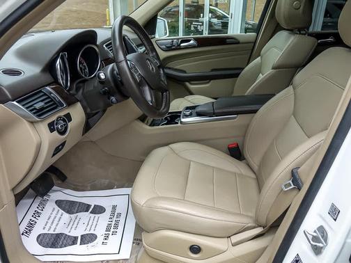 Polar White 2014 Mercedes-Benz M-Class 4MATIC