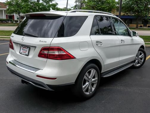 Polar White 2014 Mercedes-Benz M-Class 4MATIC