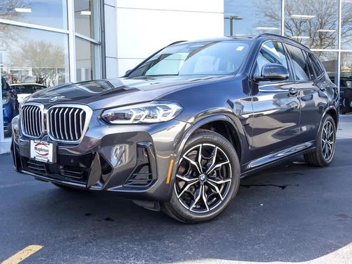 Dark Graphite Metallic 2024 BMW X3 xDrive30i
