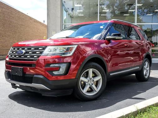 Ruby Red Metallic Tinted Clearcoat 2016 Ford Explorer XLT