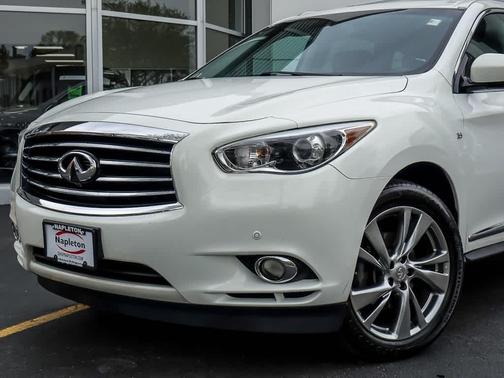 Moonlight White 2014 INFINITI QX60 Base