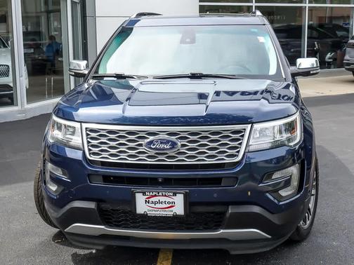 Blue Jeans Metallic 2016 Ford Explorer Platinum