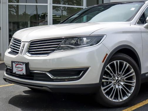White Platinum Metallic Tri-Coat 2016 Lincoln MKX Reserve