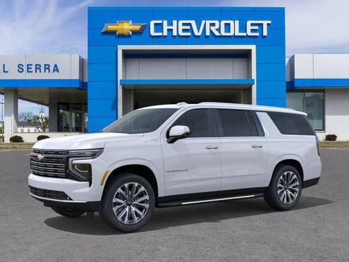 Polar White Tricoat 2026 Chevrolet Suburban High Country, 4WD