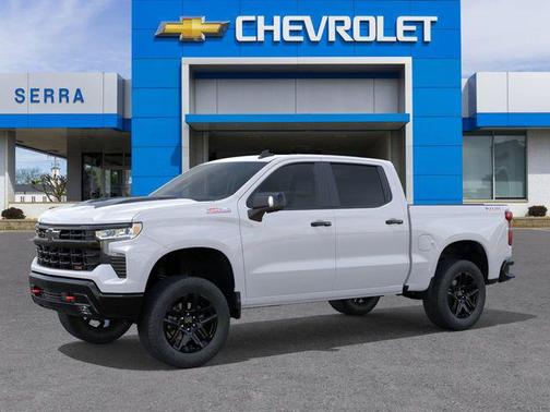 Summit White 2026 Chevrolet Silverado 1500 LT Trail Boss