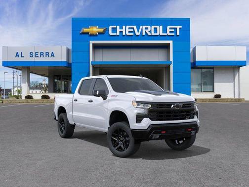 Summit White 2026 Chevrolet Silverado 1500 LT Trail Boss