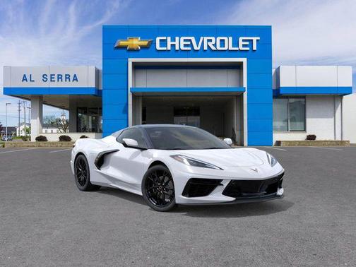 Arctic White 2026 Chevrolet Corvette Stingray w/3LT