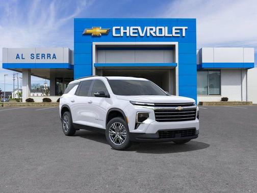 Summit White 2026 Chevrolet Traverse LT
