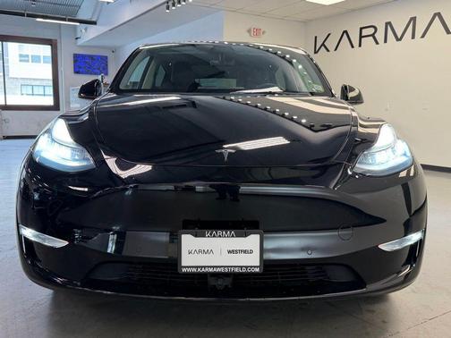 Solid Black 2021 Tesla Model Y Long Range Dual Motor All-Wheel Drive