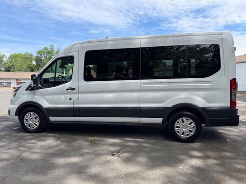 Oxford White 2024 Ford Transit-350 XLT