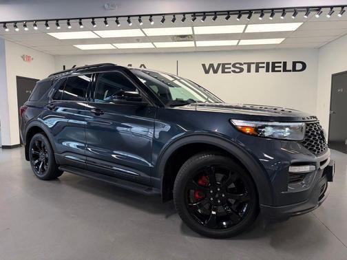 Blue 2023 Ford Explorer ST