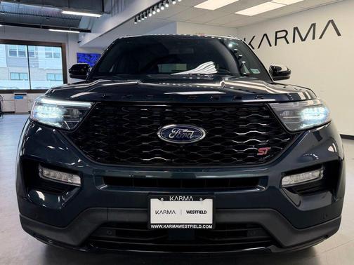 Blue 2023 Ford Explorer ST