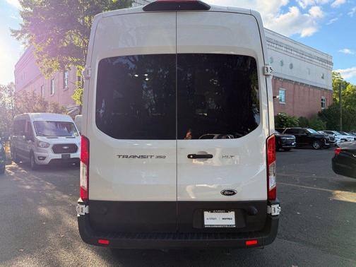 Oxford White 2024 Ford Transit-350 XLT