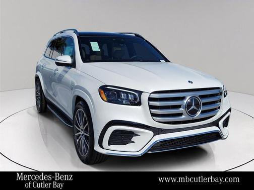 White 2026 Mercedes-Benz GLS 580 Base 4MATIC