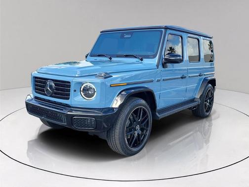 China Blue 2026 Mercedes-Benz G-Class G 550 4MATIC