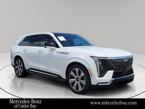 Summit White 2025 Cadillac Escalade IQ Luxury 2