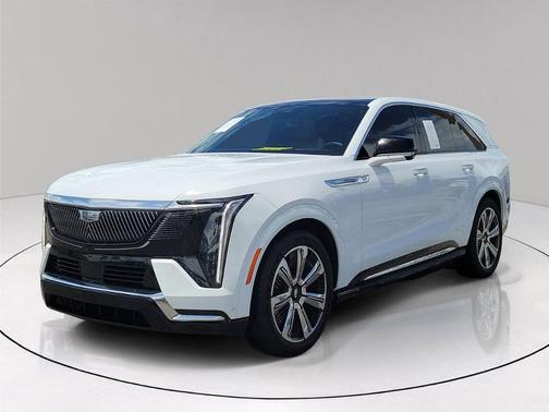 Summit White 2025 Cadillac Escalade IQ Luxury 2
